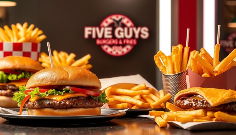 Five Guys Burgers And Fries Menu