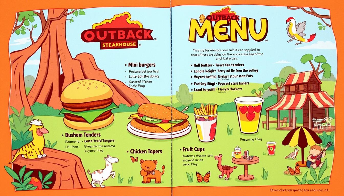 Outback Steakhouse Kids Menu