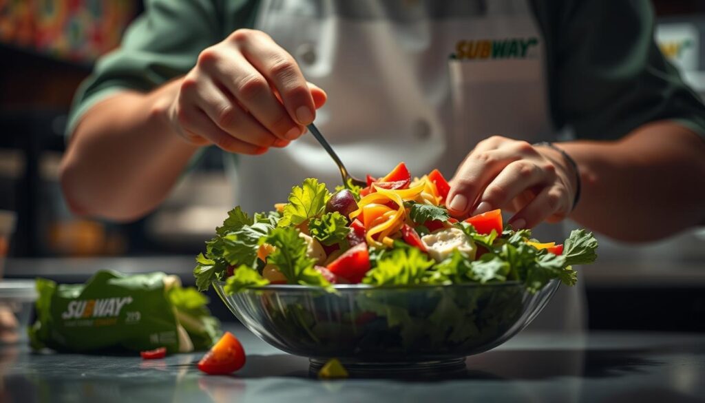 Subway Fresh Salads Quality Control