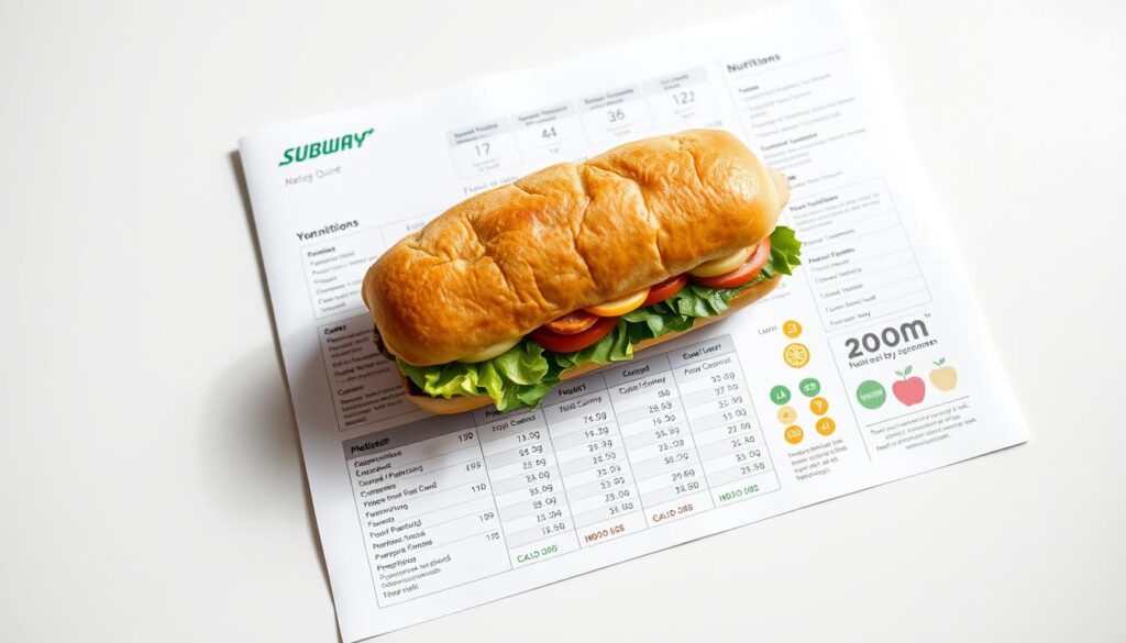 Subway Sandwich Nutritional Guide
