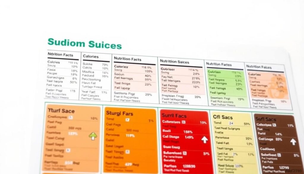 Subway Sauce Nutrition Guide