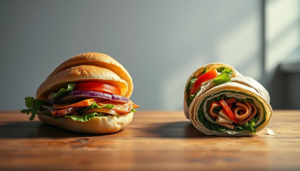 Subway Wrap Comparison