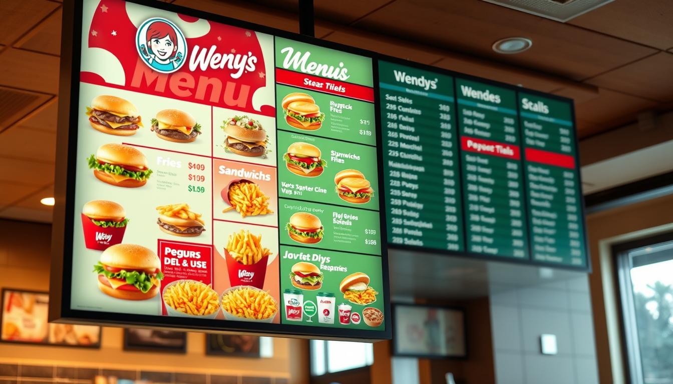 Wendy's Menu