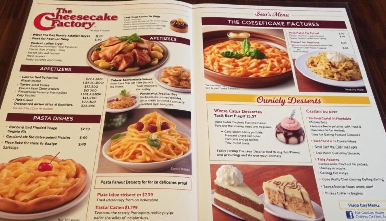Cheesecake Factory Menu with Prices (Updated on November 2025)