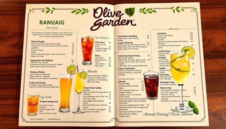 Olive Garden Drink Menu Prices