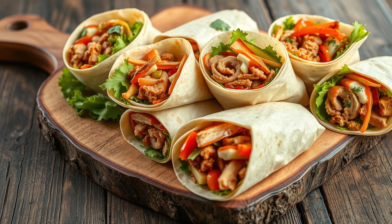 subway wraps menu
